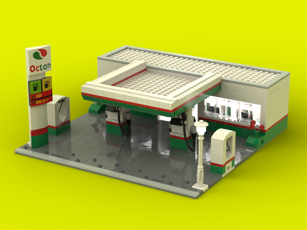 Lego Gas Station