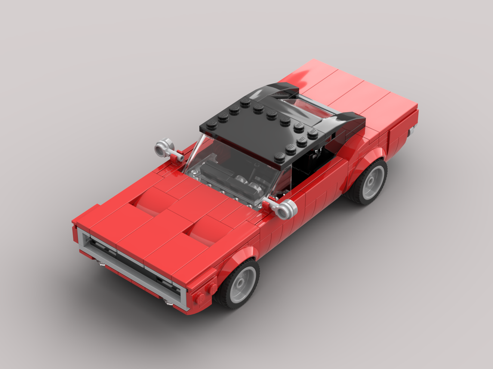 Lego '68 RED CHARGER