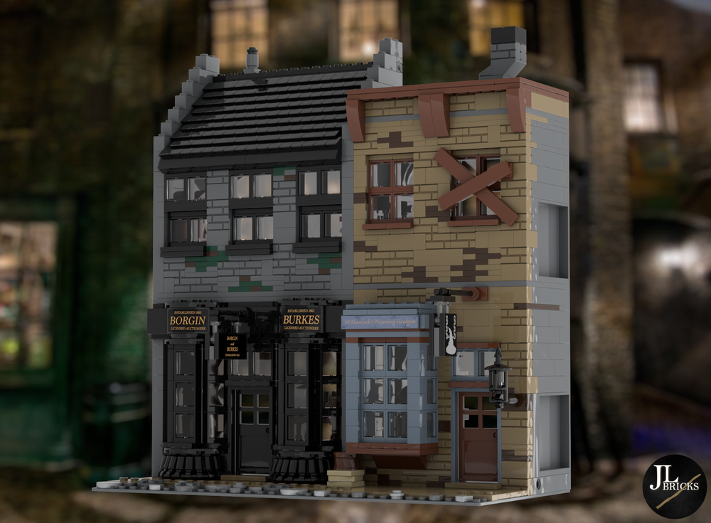 Lego Borgin and Burke's & McHavelock's Wizarding Headgear