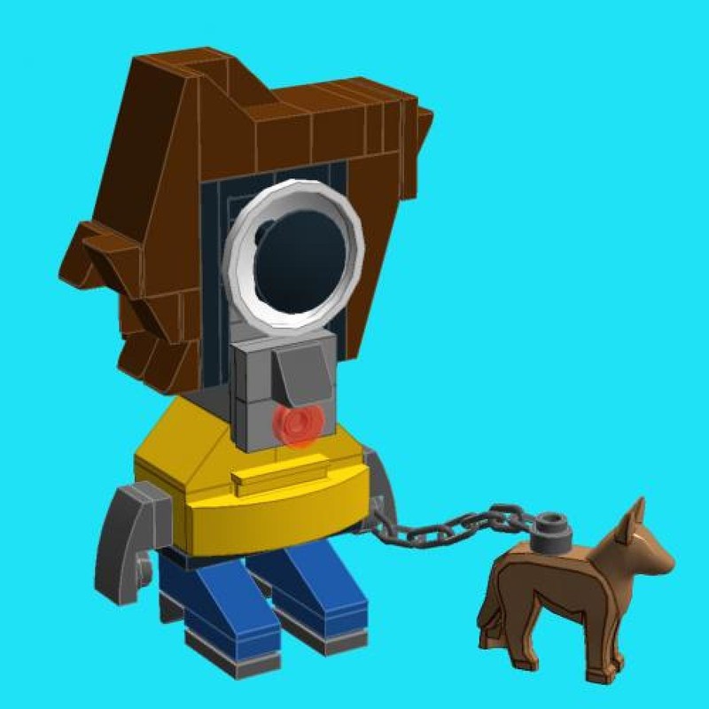 Lego Minion Eye Friend