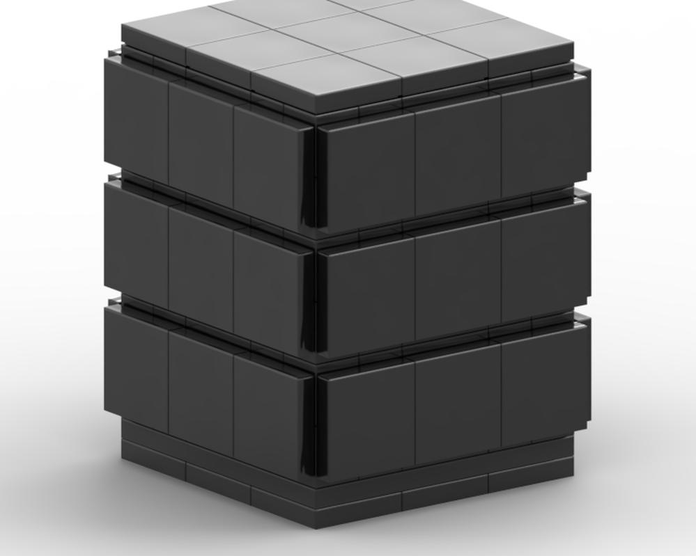 Lego Rubix cube (stealth cube)