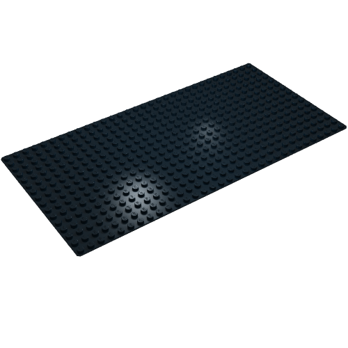 Lego Baseplate 16 x 32 / Black