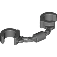 Lego Equipment Handcuffs / Dark Bluish Gray