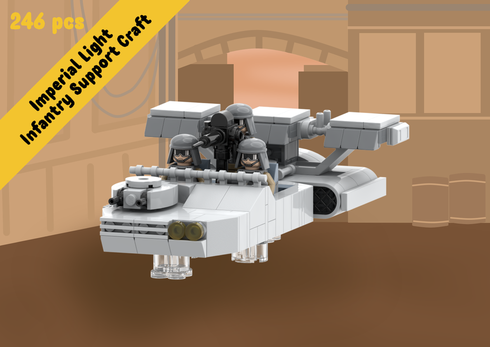 Lego Imperial Light Infantry Support Craft