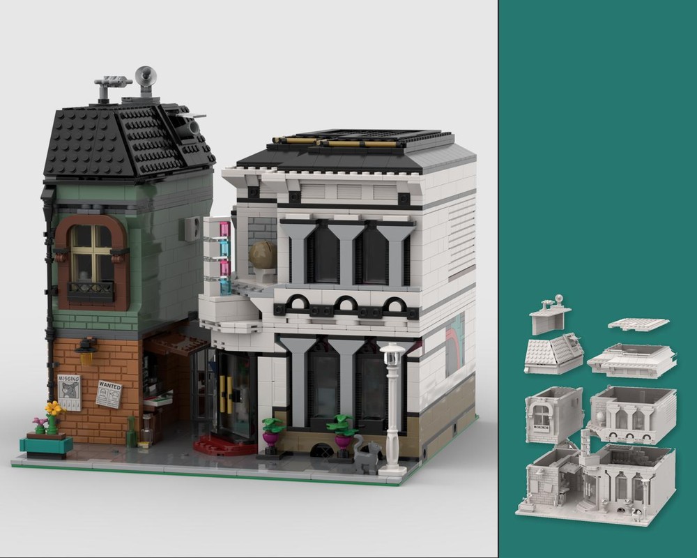 Lego Modular City-Comedy-Club