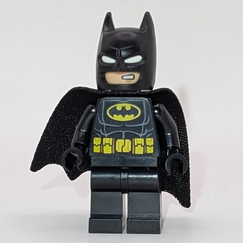Lego Batman, Black Suit, Black Cape and Cowl, Sweeping Cape