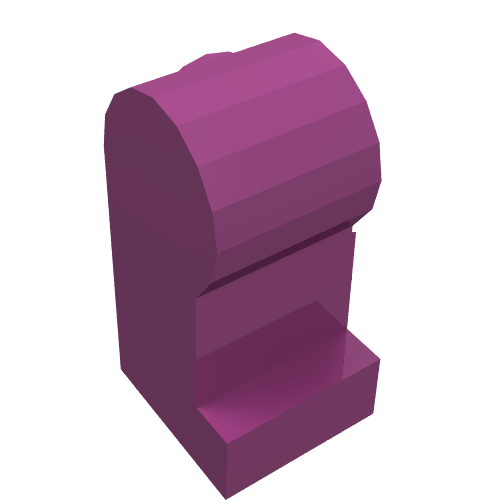 Lego Leg, Right / Magenta