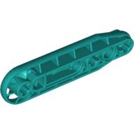 Lego Technic Beam 1 x 7 with Fan / Dark Turquoise