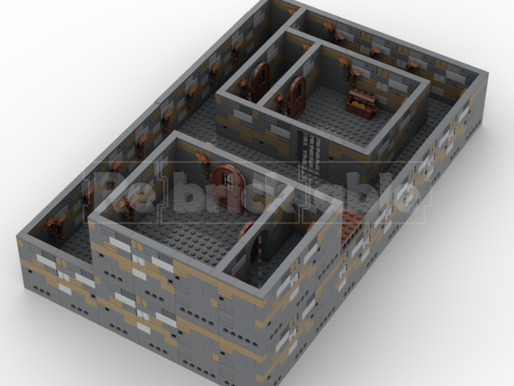Lego Dungeons and Dragons modular dungeon