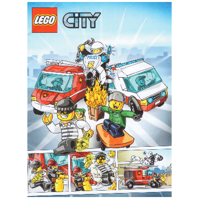 Lego Comic Book, City, for Set 60023-1 / [No Color/Any Color]