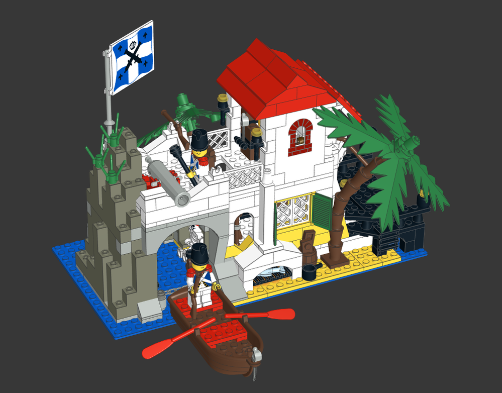 Lego Bluecoat Reef Outpost