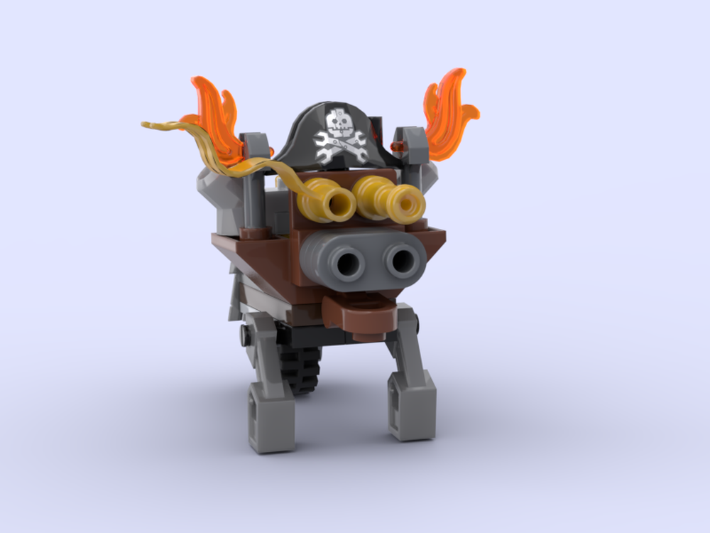 Lego metal beard pig