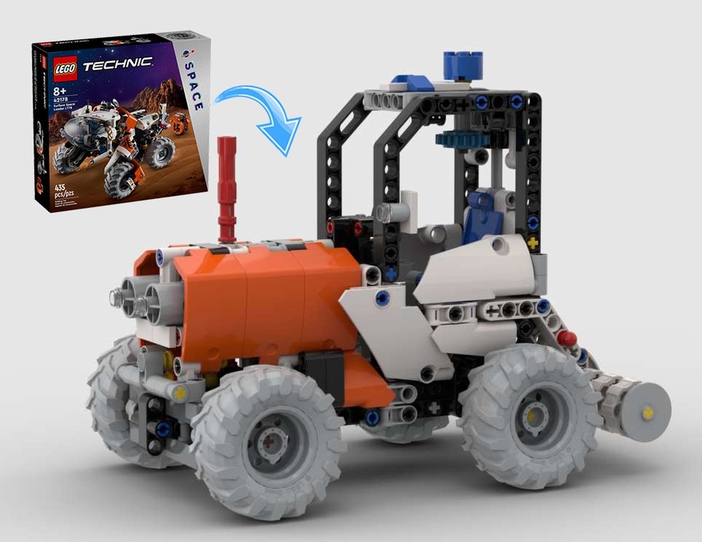 Lego Tractor 42178 Alternative