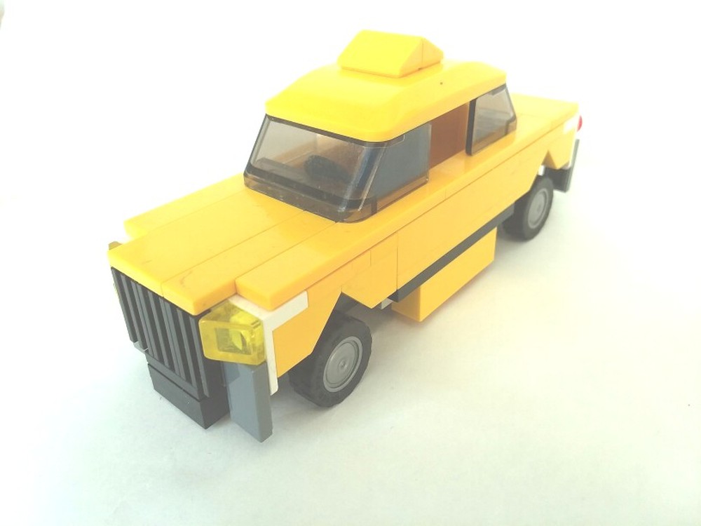 Lego Yellow Taxi