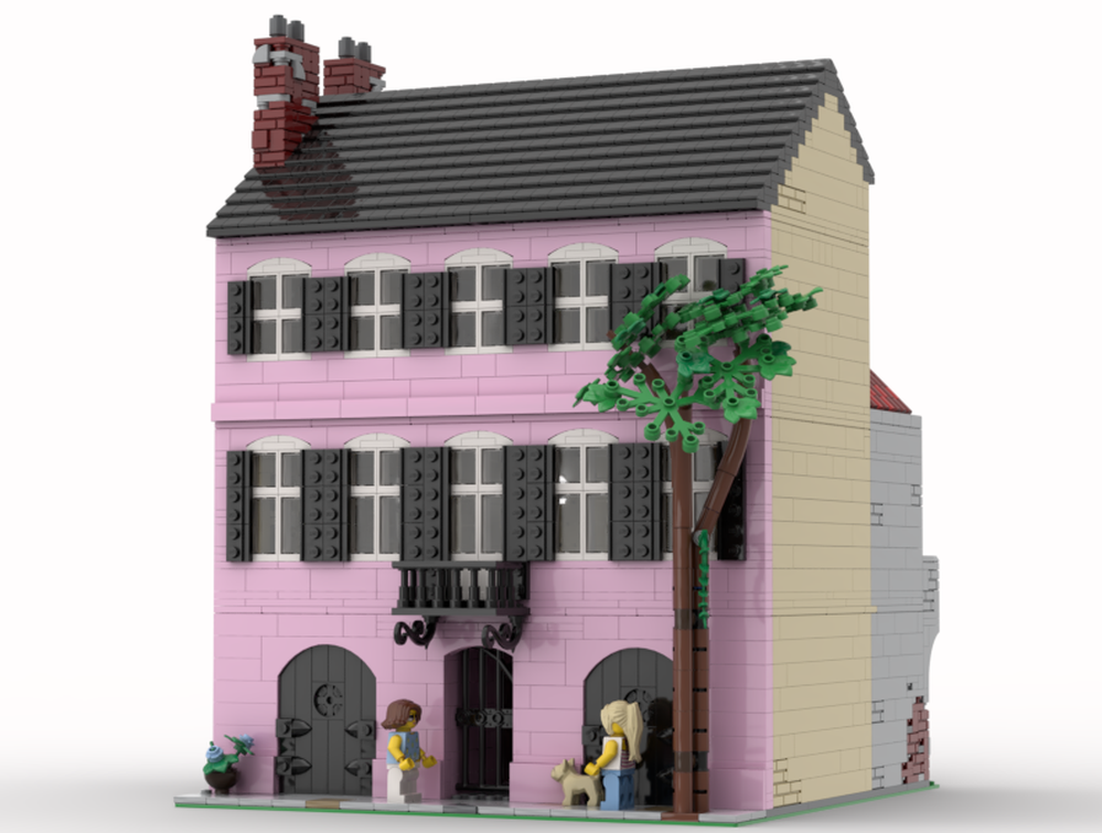 Lego Rainbow Row #1