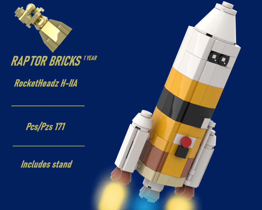 Lego RocketHeadz H-IIA