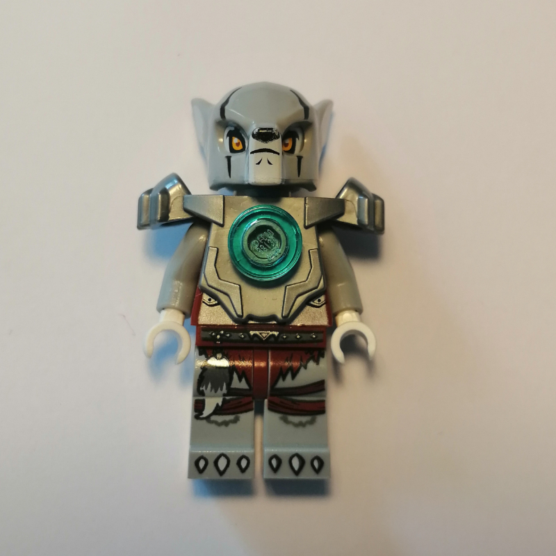 Lego Worriz with Flat Silver Large Shoulder Armor