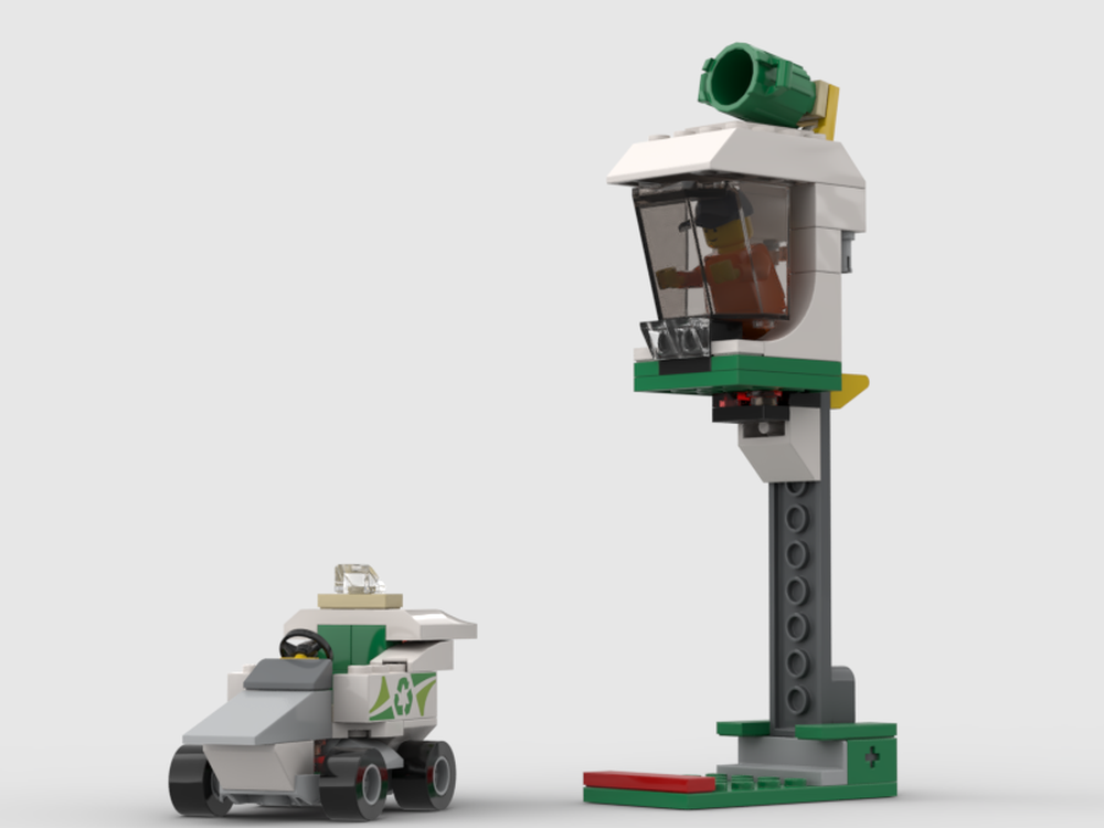 Lego 60249 Watchtower and buggy