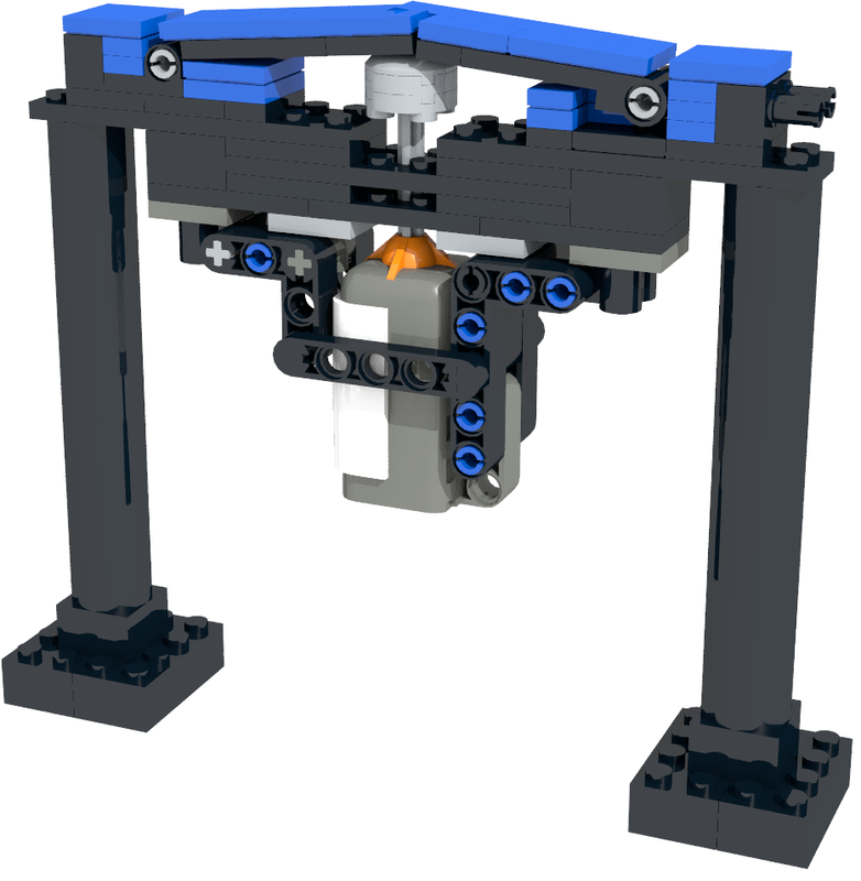 Lego Monorail Trigger Track