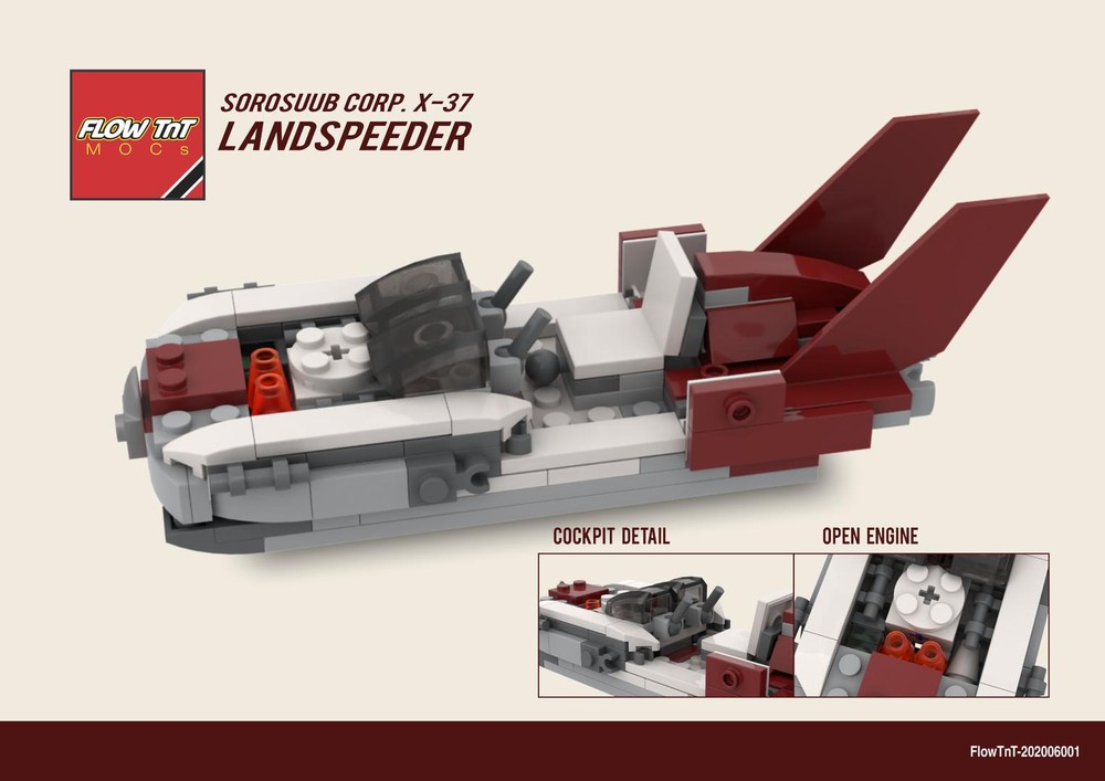 Lego X-37 Land Speeder
