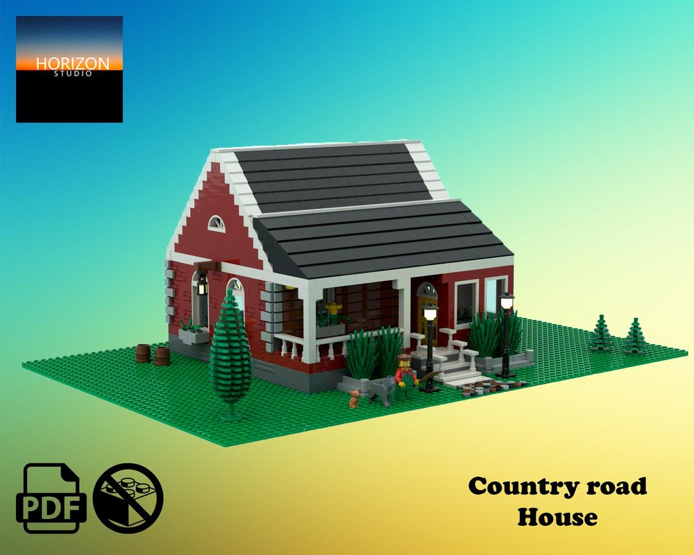 Lego Country road - House