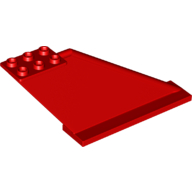 Lego Tail 12 x 2 x 5 / Red