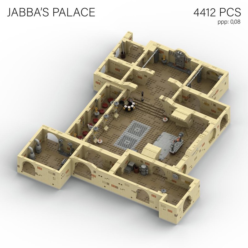 Lego Expanded MBS Jabba's Palace