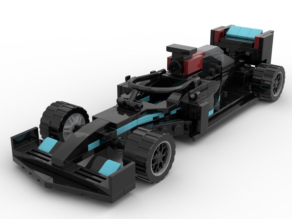 Lego Mercedes W12 2021 F1 Car