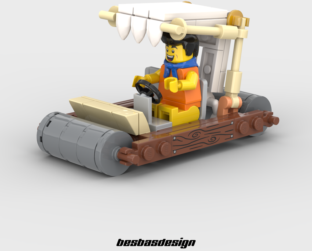 Lego Soapbox racer: The Flintstones