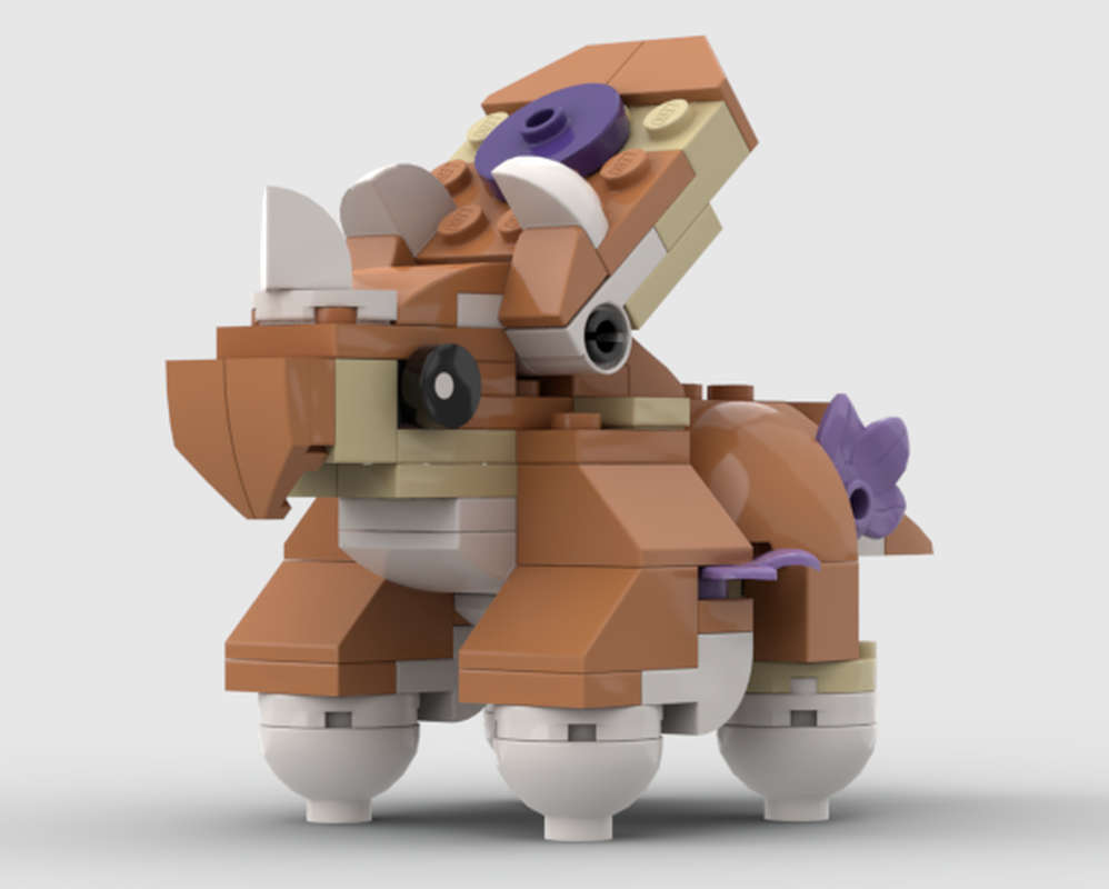 Lego Triceratops