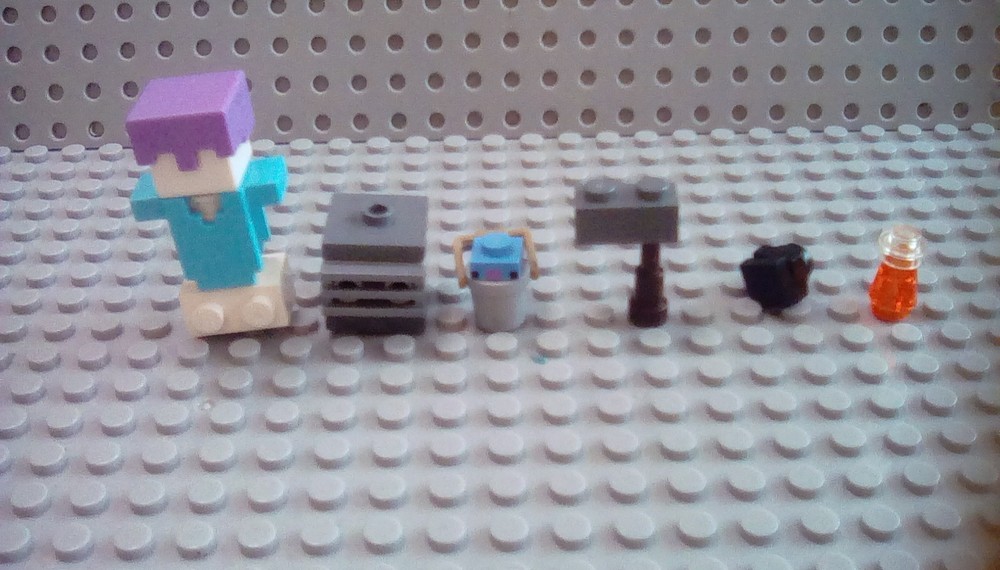 Lego minecraft accessory and mob pack 1