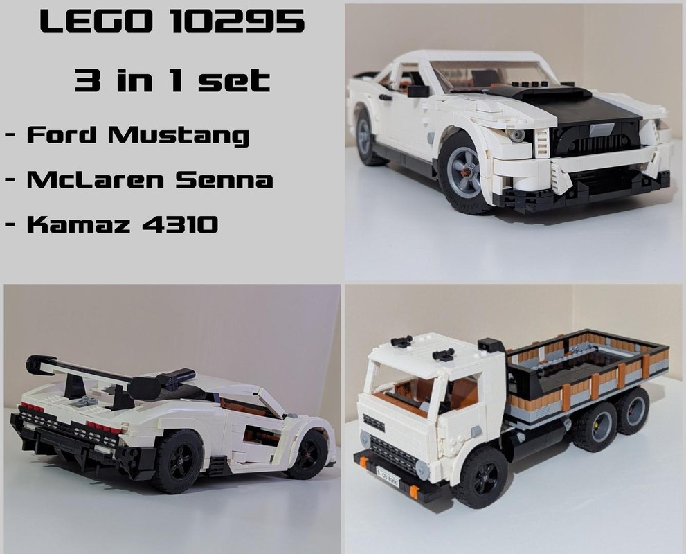 Lego 10295 3 in 1 Alternative set