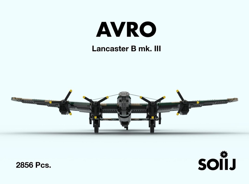 Lego Avro Lancaster B Mk.III - four engine bomber 1:35