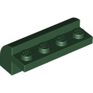 Lego Brick Curved 2 x 4 x 1 1/3 / Dark Green