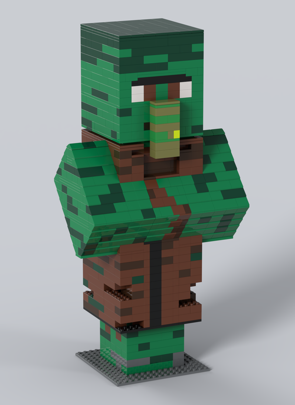 Lego Zombie Villager