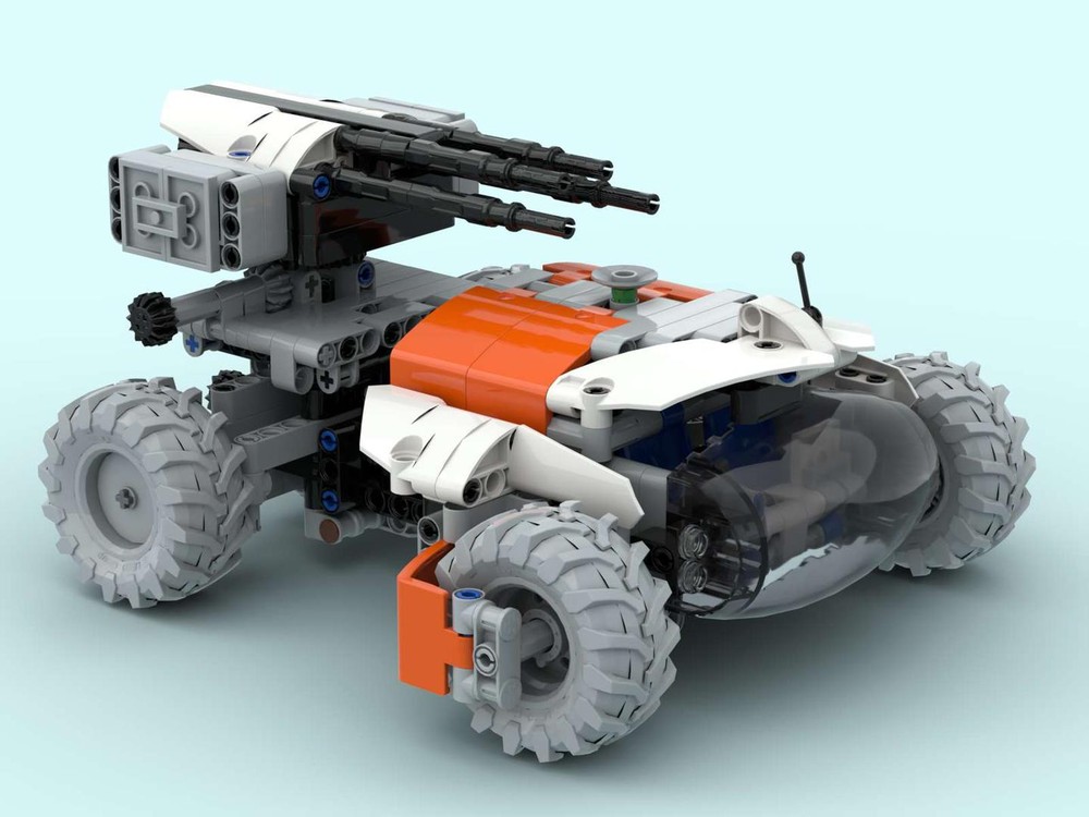 Lego LT78 anti-aircraft gun (42178 mod)