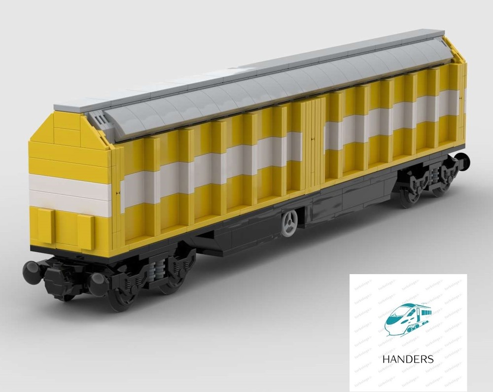 Lego Swiss Postal Habils freight wagon
