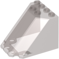 Lego Windscreen 5 x 4 x 3 / Trans-Brown