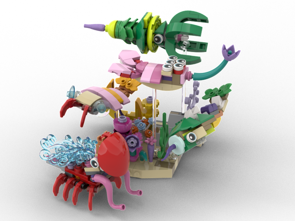 Lego Paleozoic Marine Life