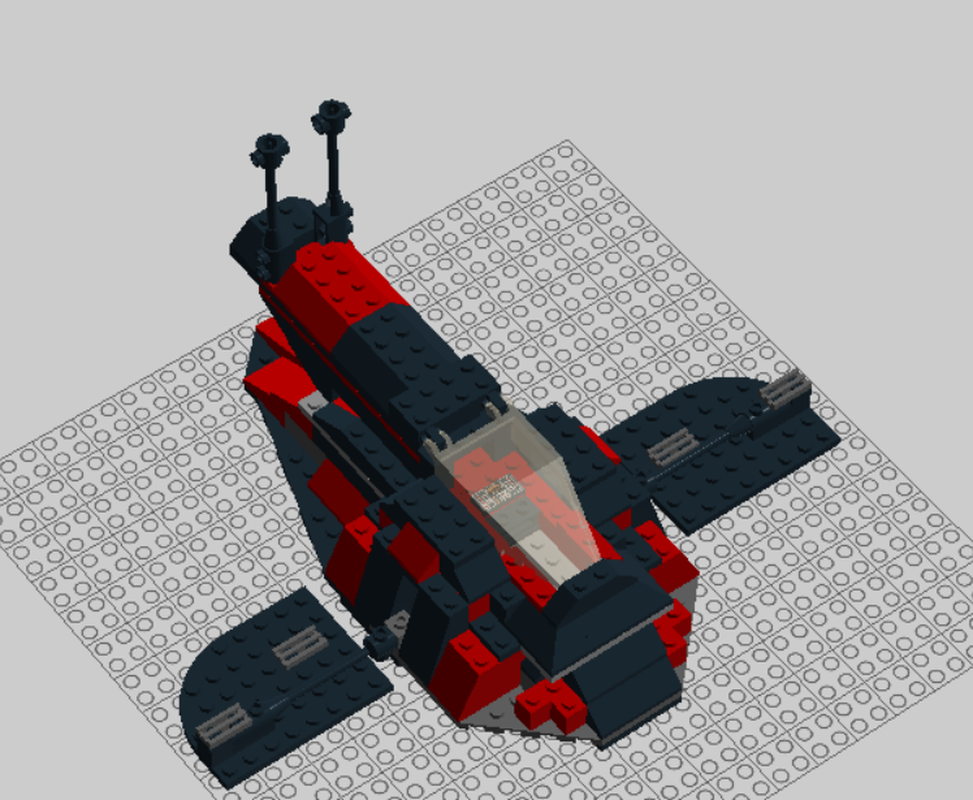 Lego kath scarlett's starship