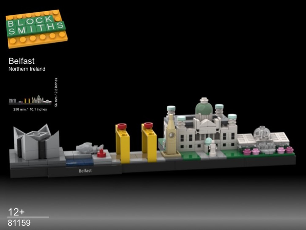 Lego Architecture - Belfast Skyline