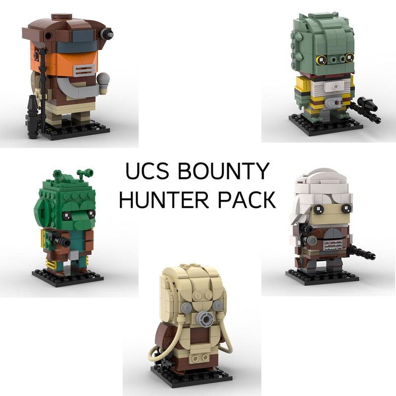 Lego Bounty Hunter Brickheadz Pack