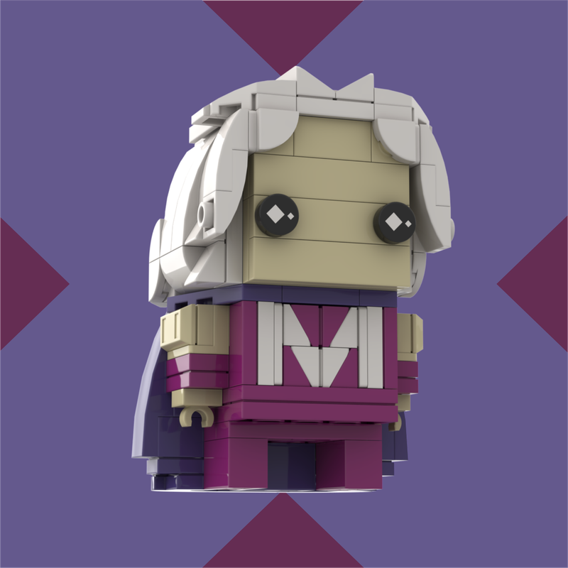 Lego Magneto (Erik Lehnsherr) – X‑Men ’97 – (BrickHeadz‑Style)