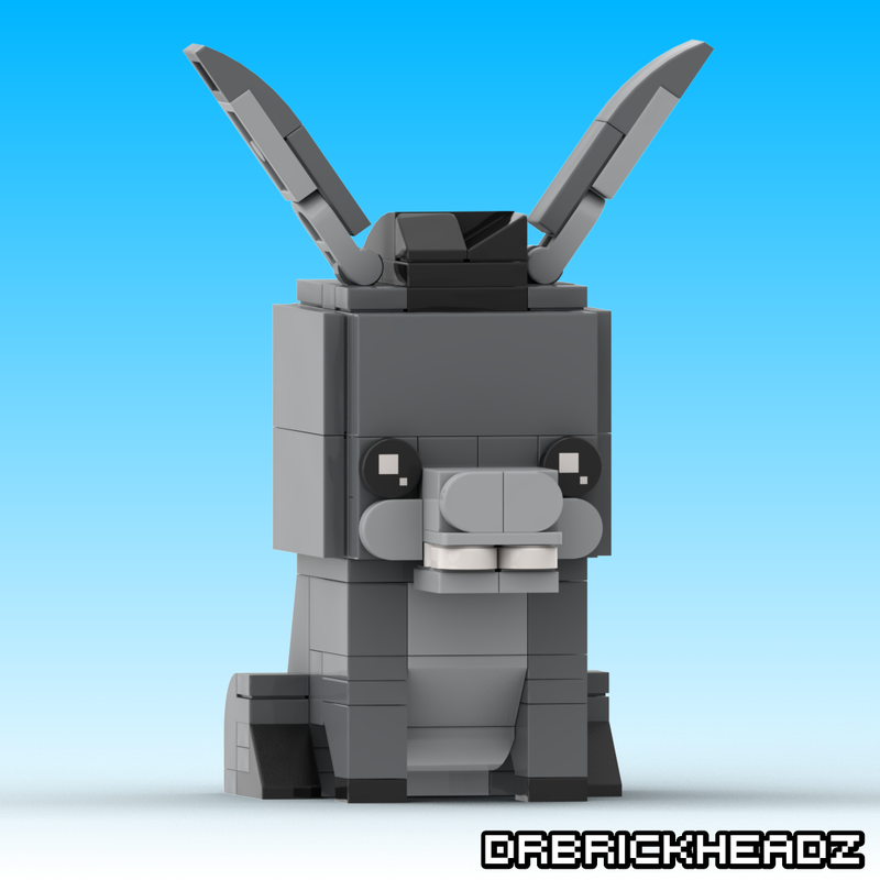 Lego Donkey (Shrek) Custom Brickheadz