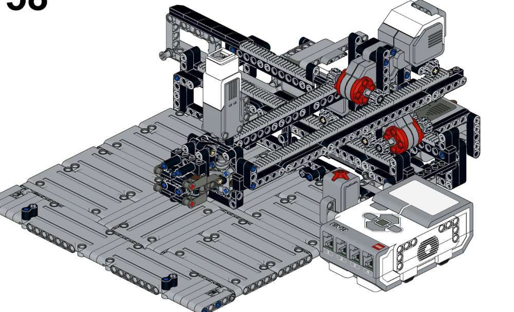 Lego Mindstorms (31313) draw Roboter