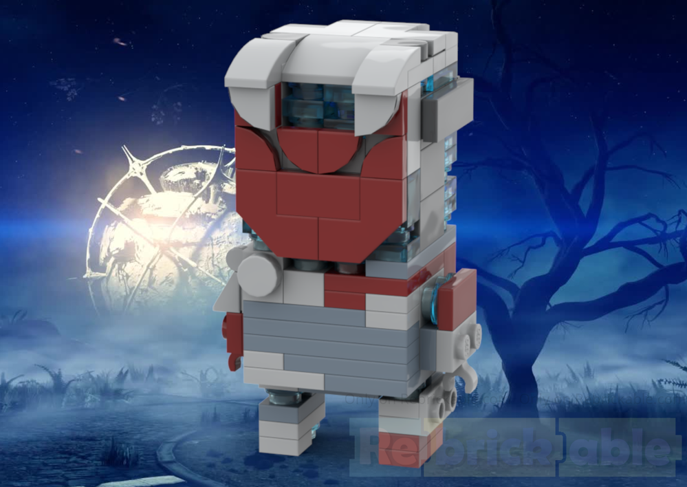 Lego Xaku BrickHead - Warframe