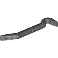 Lego Tool Crowbar / Pearl Titanium