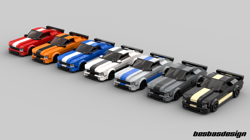 Lego Ford Mustang Shelby GT500KR