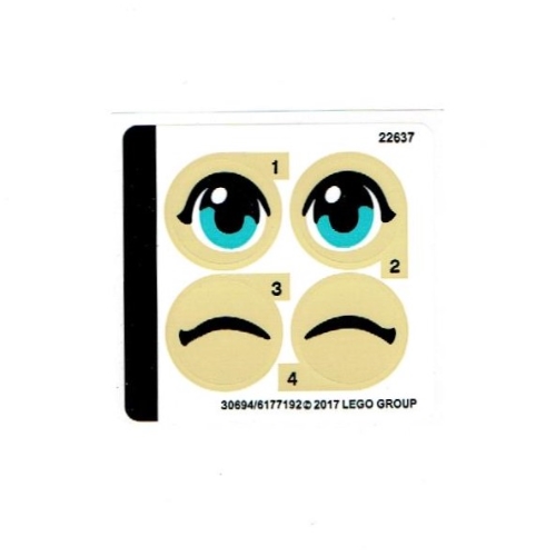 Lego Sticker Sheet for Set 40171-1