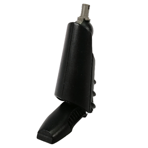 Lego Large Figure Limb, Leg, Lower Section with Pin (Gorm) / Black